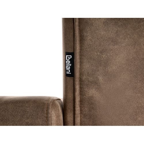 Chaise Longue Aberdeen Cuir Pu Marron