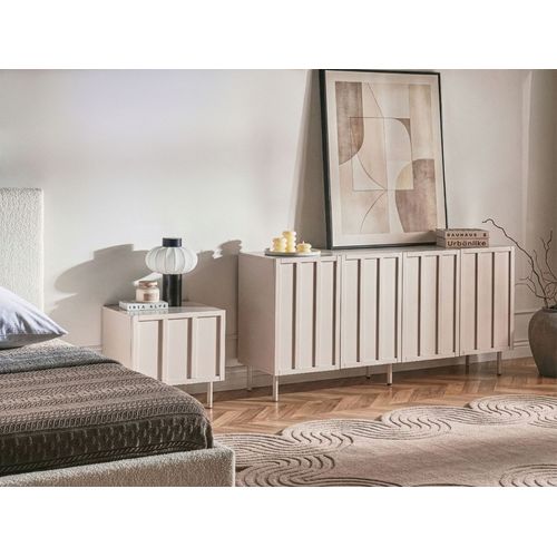 Table De Chevet Clunes Beige Clair