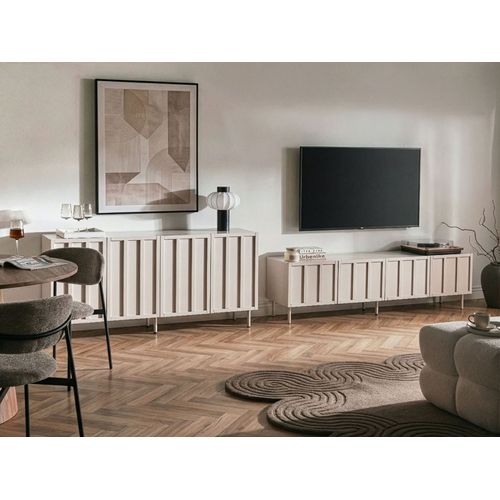 Meuble TV Clunes Beige Clair