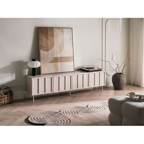 Meuble TV Clunes Beige Clair