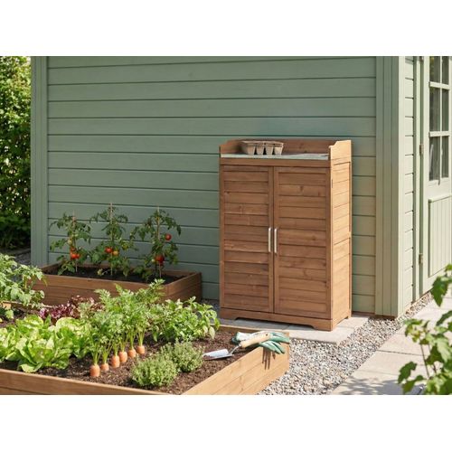 Table De Rempotage Tereville Bois De Sapin 67 Cm 45 Cm Marron