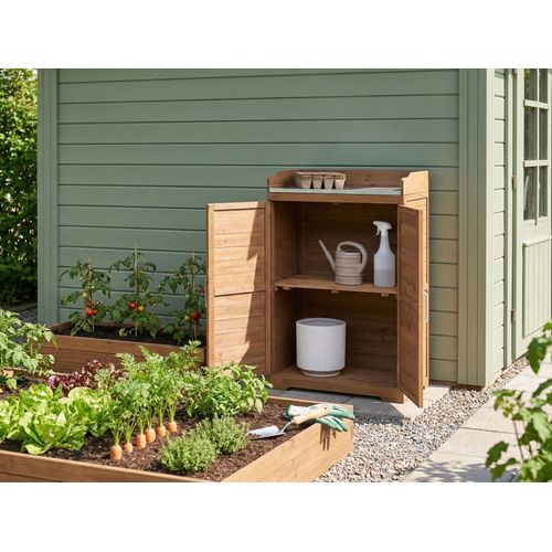 Table De Rempotage Tereville Bois De Sapin 67 Cm 45 Cm Marron