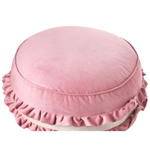 Pouf Pour Enfants Laduree Velours Rose