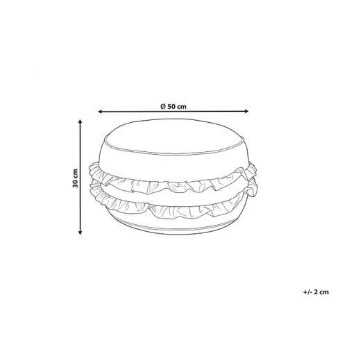 Pouf Pour Enfants Laduree Velours Rose