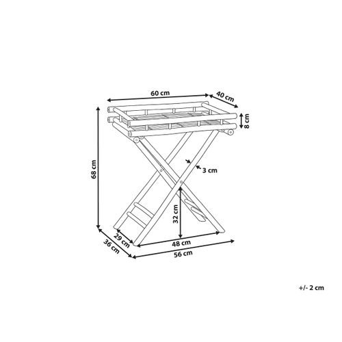 Table D'appoint Misicuni Bambou Naturel