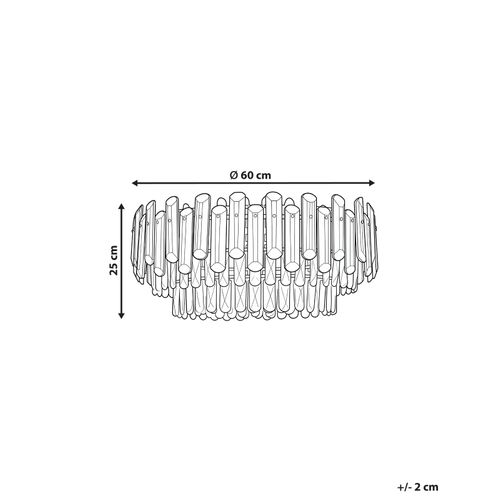 Lustre Neri Cristal Argenté