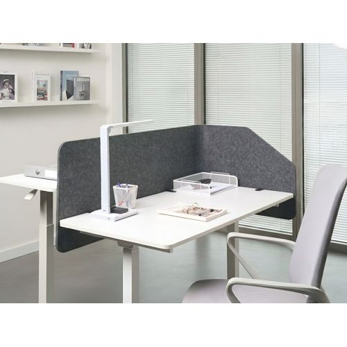 Cloison Amovible De Bureau Foldy Gris Foncé