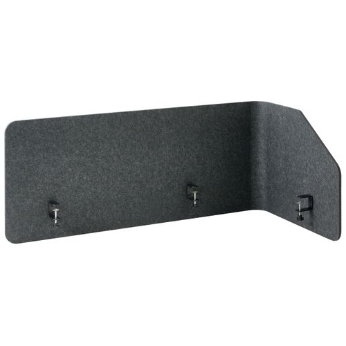 Cloison Amovible De Bureau Foldy Gris Foncé