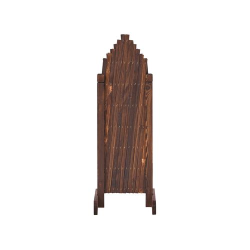 Treillis De Jardin Pavarolo Extensible Marron Foncé