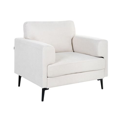 Fauteuil Lousto Tissu Beige Clair