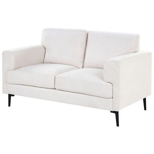 Canapé 2 Places Lousto Tissu Beige Clair