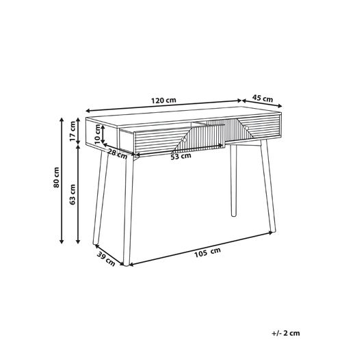 Console Ronge Marron Clair