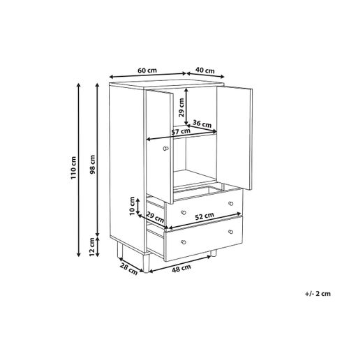 Armoire Ronge Marron Clair