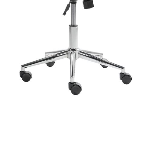 Chaise De Bureau Wellston Velours Côtelé Beige Clair