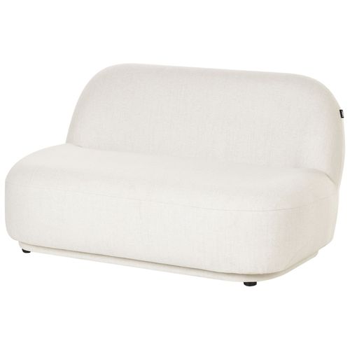 Ensemble De Salon 4 Places Lovberg Tissu Blanc Cassé