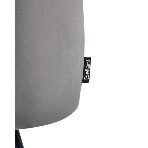 Lot De 2 Chaises De Salle à Manger Sanilac Velours Gris