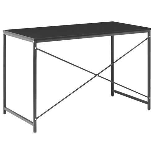 Table De Bureau Andaste Noir 120 Cm 60 Cm