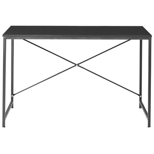 Table De Bureau Andaste Noir 120 Cm 60 Cm