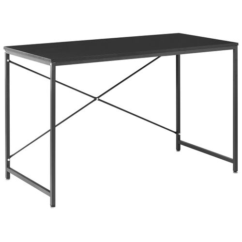 Table De Bureau Andaste Noir 120 Cm 60 Cm
