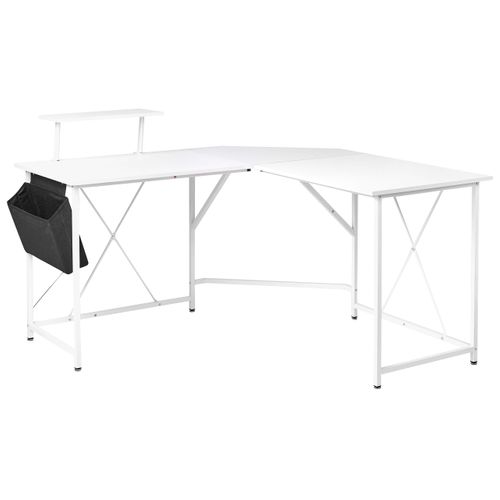 Table De Bureau Tacony Blanc 180 Cm 140 Cm