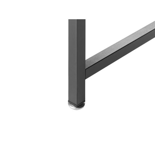 Table De Bureau Biloxy Noir 120 Cm 64 Cm Avec Étagères