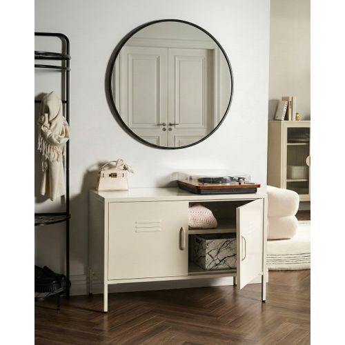 Meuble De Rangement Uria Métal Beige Clair