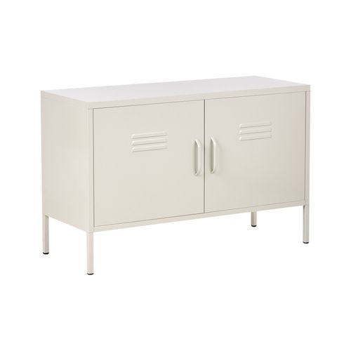 Meuble De Rangement Uria Métal Beige Clair