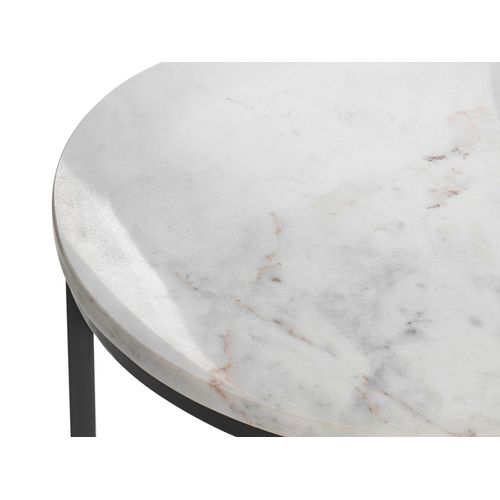Table D'appoint Tyrell Marbre Blanc