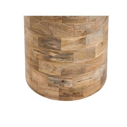 Table De Repas Murtle Marron Clair 110 Cm 110 Cm Bois De Manguier