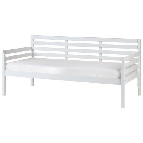 Lit De Jour Bois Theza 90 X 200 Cm Blanc