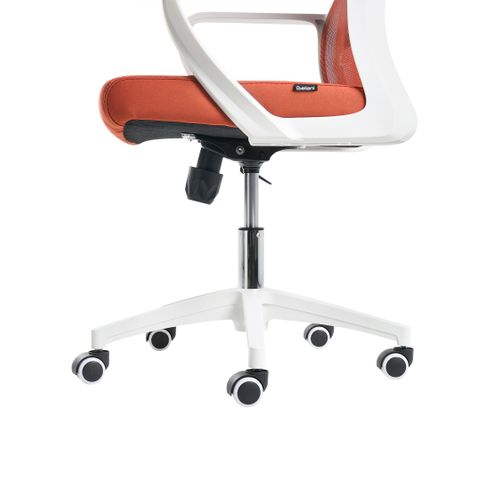 Chaise De Bureau Monarch Tissu Corail