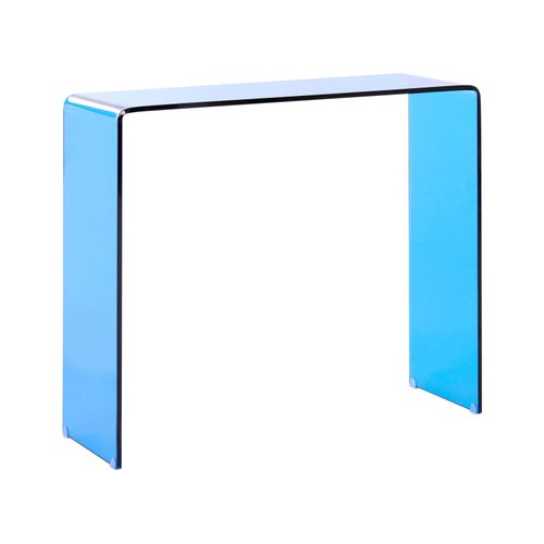 Console Kendall Verre De Sécurité Bleu