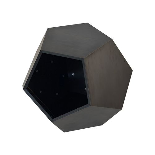 Bout De Canapé 66 Cm Avec Niche Pour Chat, Noir-brun