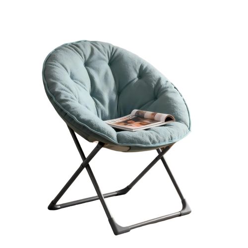 Chaise Pliante En Tissu, Structure Métal Stable 110 Kg - Vert