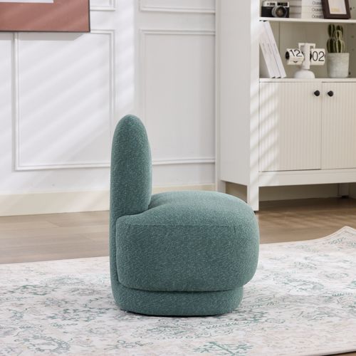 Pouf En Tissu Vert, Forme Lapin Doux Et Décoratif