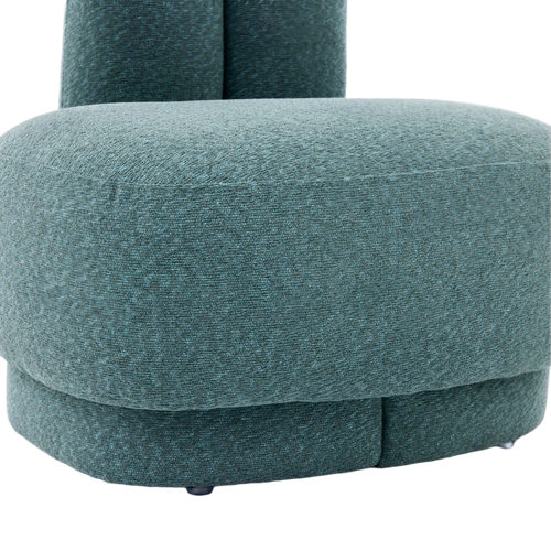 Pouf En Tissu Vert, Forme Lapin Doux Et Décoratif