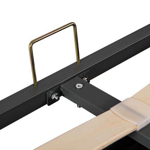 Lit Coffre 180x200 Cm - Lit Double Capitonné Avec Tête De Lit Réglable - Velours - Beige