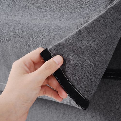 Fauteuil Pliant - Chaise Relax Avec Accoudoirs Et Dossier Confortable, Lin Gris, 66 X 56 X 83 Cm