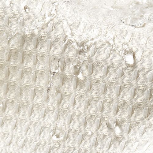 Rideau De Douche En Polyester Résistant à L’eau Avec 12 Crochets 180x180 Cm Beige