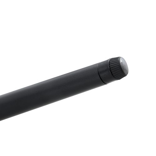 Ensemble 4 Chaises Modernes, Assise Large, Pieds Métal, Tissu Technique, Marron/noir