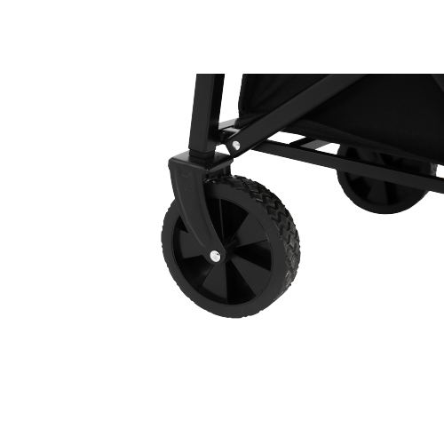 Chariot Pliant 66x41x44.5 Cm, Grande Capacité 70 L, Acier, Tissu Oxford, Couleur Bleu