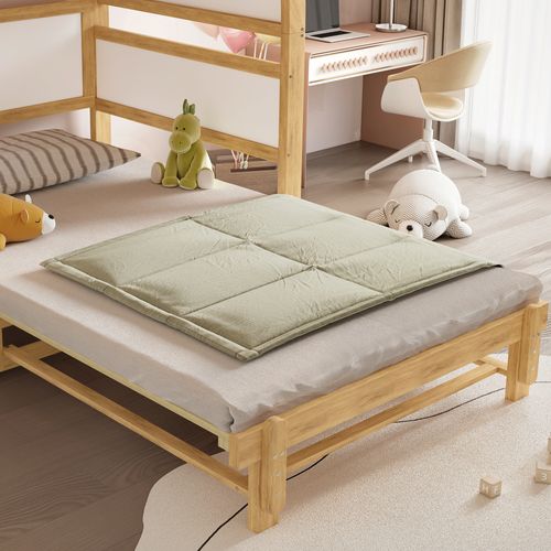Lit Enfant Double 140x200 Cm à Toit Arqué Extensible Avec Rangements, Pin Et Mdf, Blanc, Naturel