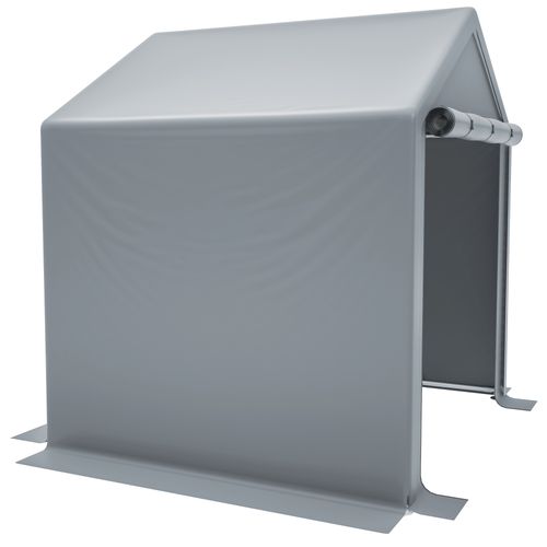 Abri De Vélos Extérieur 190x170x200 Cm, Rangement Pratique, Matériau Acier, Couleur Gris