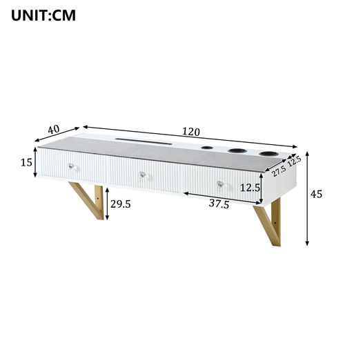 Vitrine Haute 50x40x179 Cm, LED Réglable, 2 Portes Dont 1 Acrylique, Particules, Blanc+bois