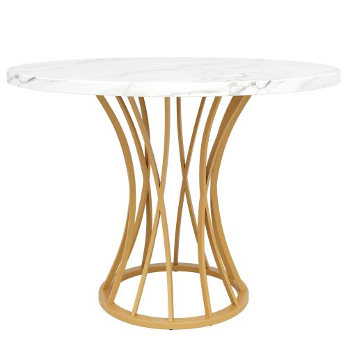 Ensemble Table Et Chaises, Table à Manger 80x80x76cm Avec Pieds Métal Et 4 Chaises En Velours Gris