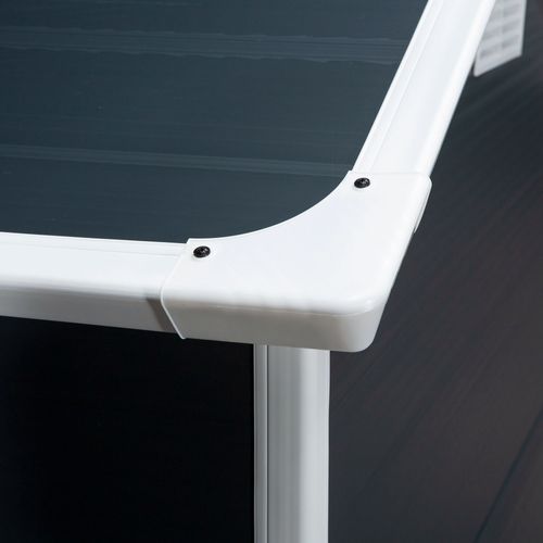 Abri De Jardin Gris En Métal Avec Fenêtre Et Aérations 134x104x204 Cm