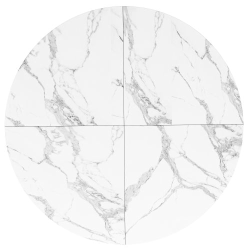 Ensemble Table Et Chaises, Table à Manger 100 Cm Avec Pieds Métal Doré Et 4 Chaises En Lin Gris