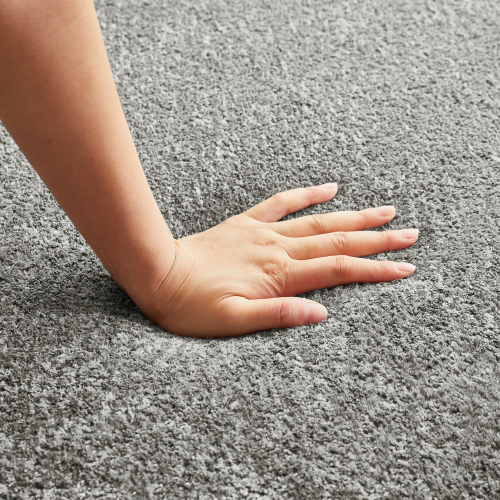 Canapé D'angle 3 Places En Velours Gris Courbe Et Modulable