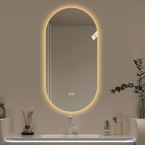 Miroir De Salle De Bain LED Tactile Antibuée 60 X 120 Cm