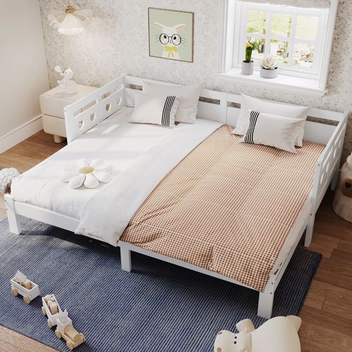 Lit Gigogne Gamer 90 X 200 Et 90 X 190 Cm Bureau LEDs Anthracite Et Rouge Matelas Sommier Vouani